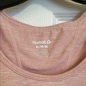 Reebok Dusty Rose Scoop Neck Tank Top